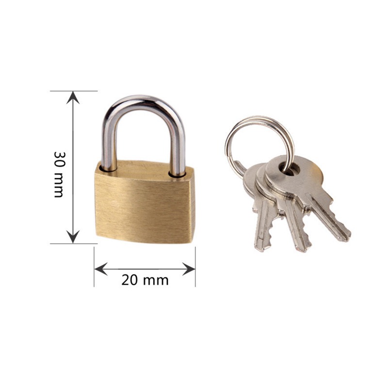 Solid Brass Padlock with 3 Key - огляд і ціна Letter Opener Brass