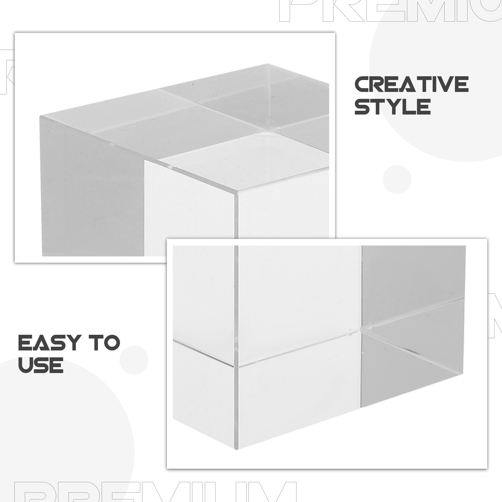 Square Clear Crystal Paperweig - огляд і ціна Paper Weight Crystal