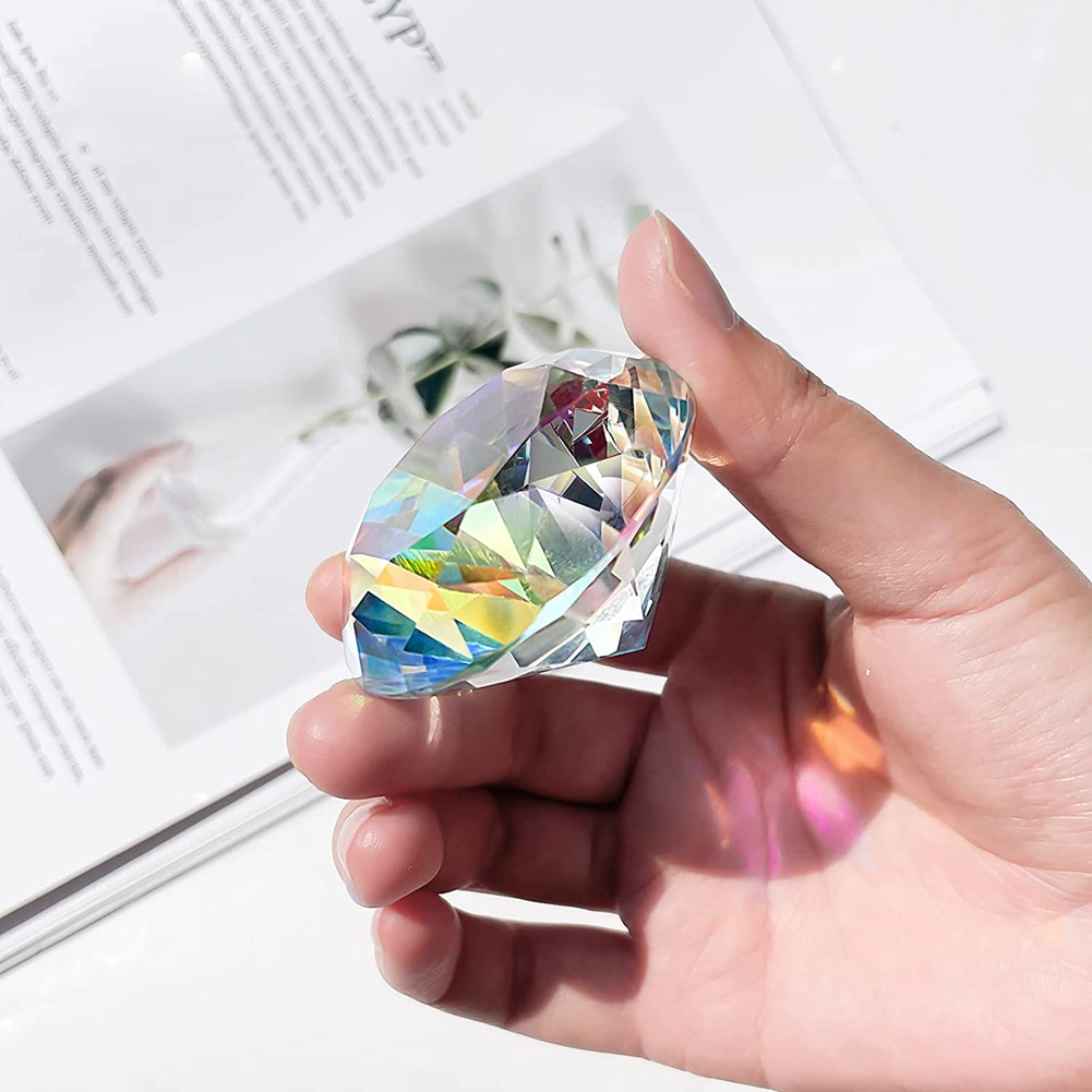 AB46-2PCS 50 Mm/ 2 Inch AB Col - огляд і ціна Paper Weight Crystal