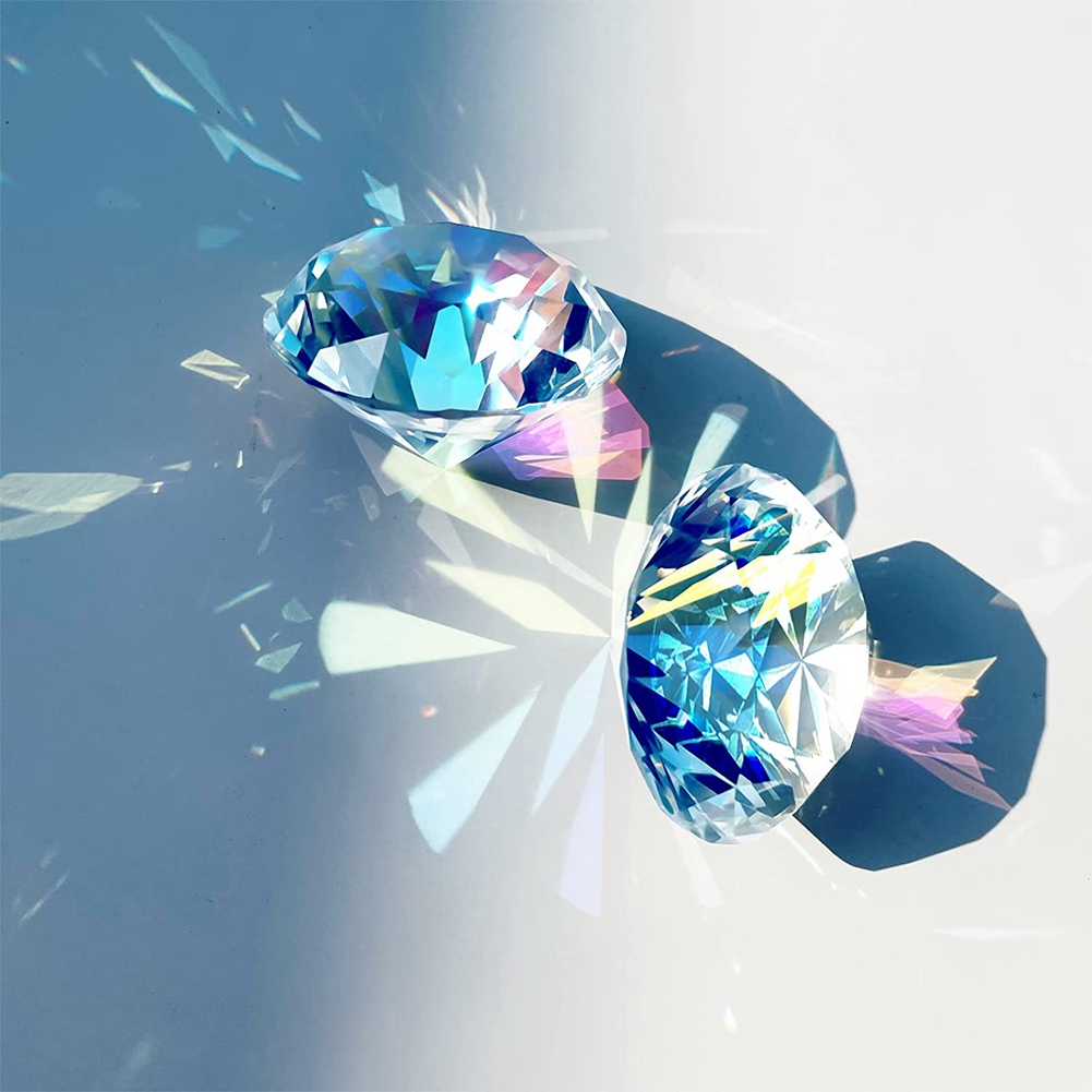 AB46-2PCS 50 Mm/ 2 Inch AB Col - огляд і ціна Paper Weight Crystal