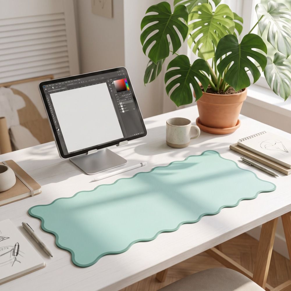 Sweet PU Leather Desk Pad Non  - огляд і ціна Leather Desk Pad