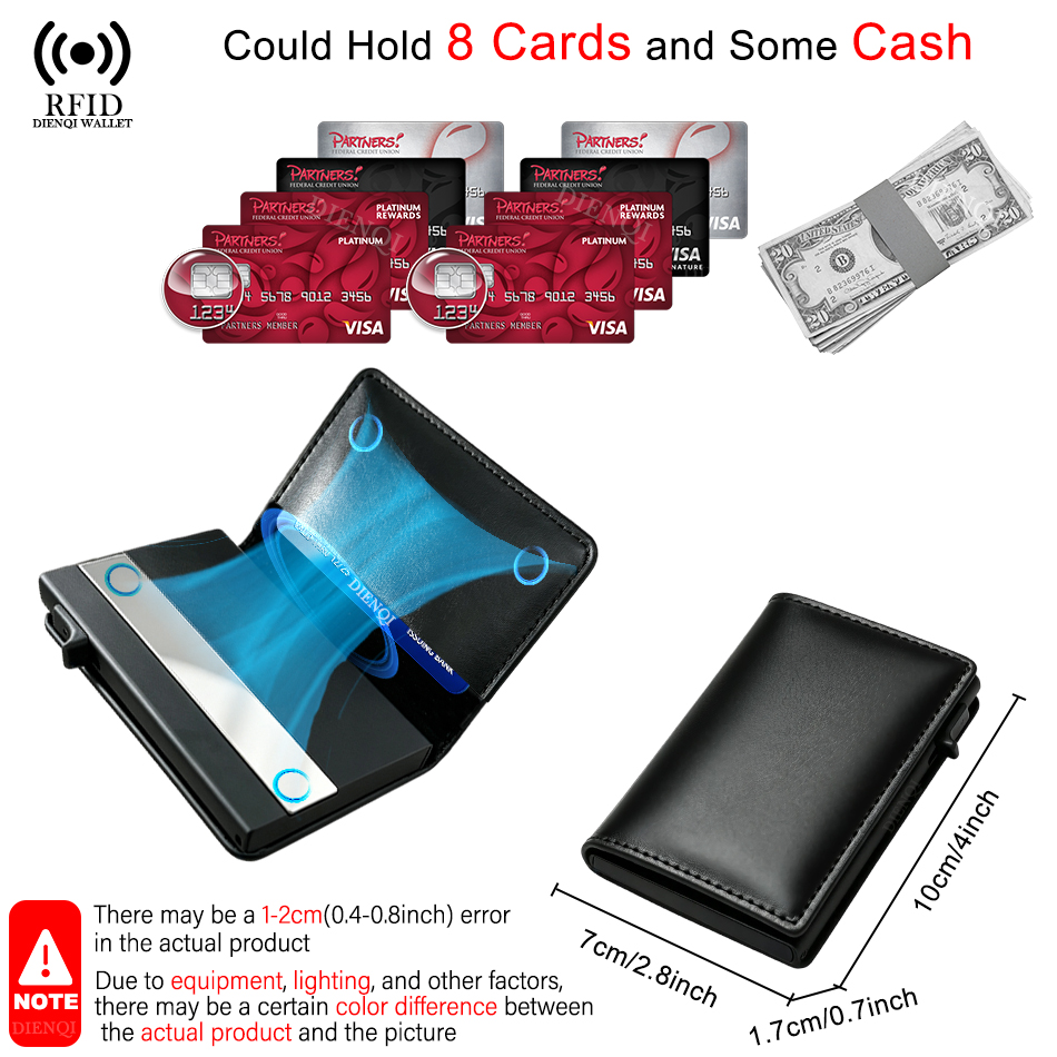 Rfid Credit Card Holder Luxury - огляд і ціна Index Card Holder