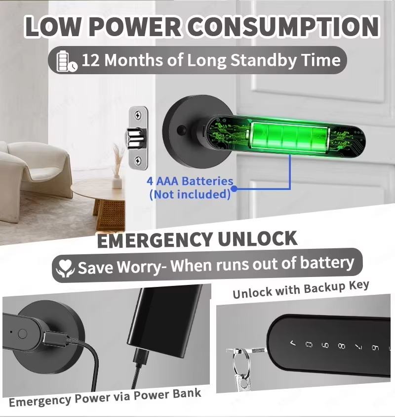 TTLock Smart Digital Door Lock - огляд і ціна Letter Opener Brass