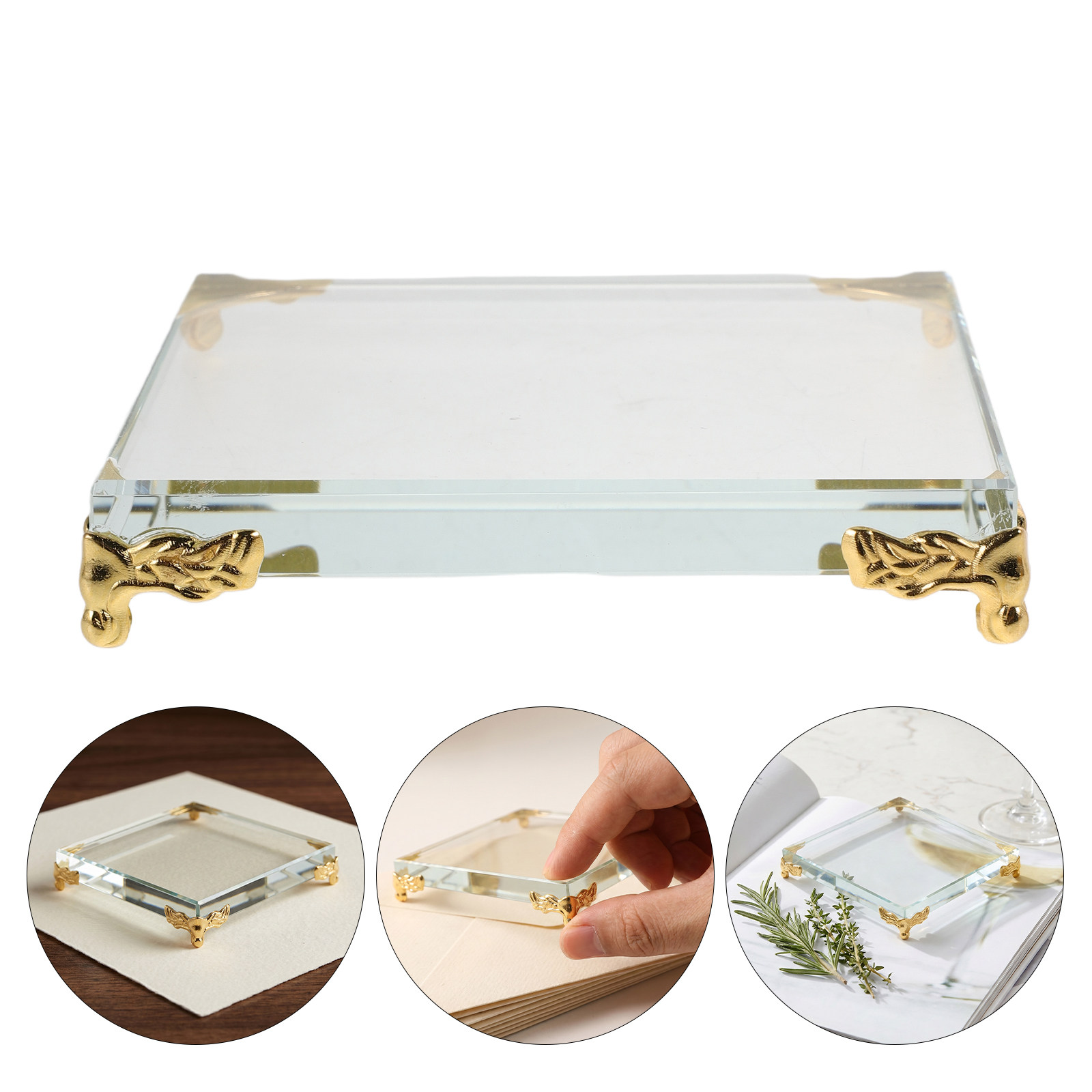 Square Crystal Paperweight Blo - огляд і ціна Paper Weight Crystal